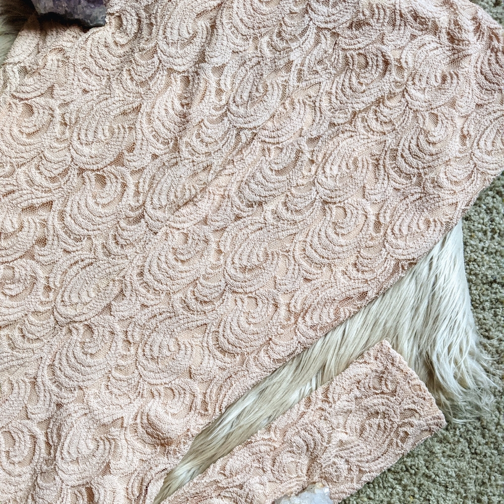 GIANNI BINI GRETA LACE VINTAGE COCKTAIL DRESS -L - Picture 4 of 10